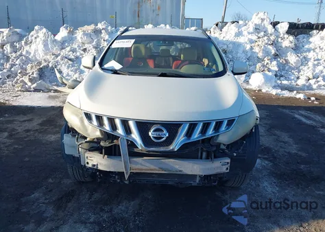 2009 Nissan Murano S from USA, damaged, VIN JN8AZ18W29W202197